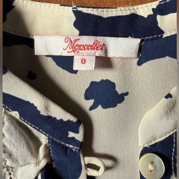 Moncollet French Ruffle Silk Blouson - Picture 8 of 10